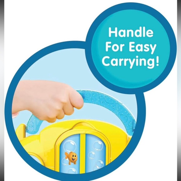 Bubble Guppies Colorful Underwater Adventure Playset. One bus with figurines, - Picture 9 of 10